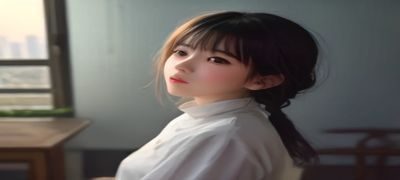 二次元属性词典封面图，靛蓝背景配多个萌系标签胶囊，极简设计风格